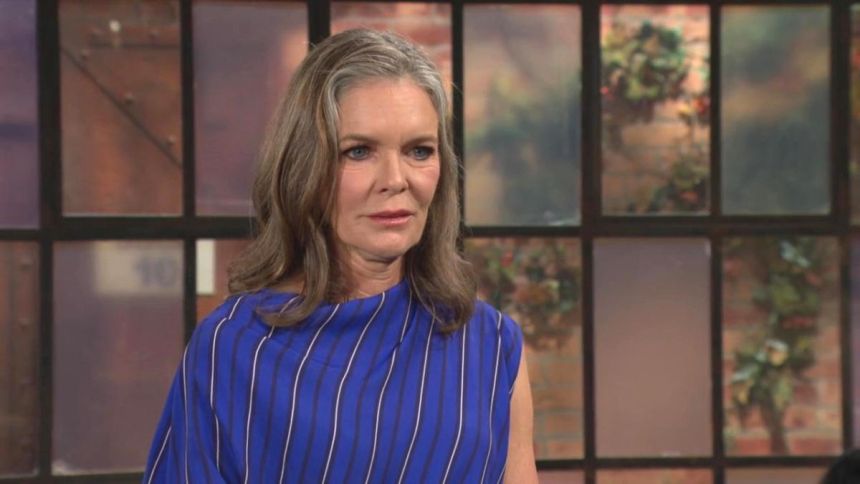 Diane (Susan Walters) regrette la décision de Claire. Les Feux de l'Amour,
                     épisode 13221 (30 septembre 2025,
CBS)