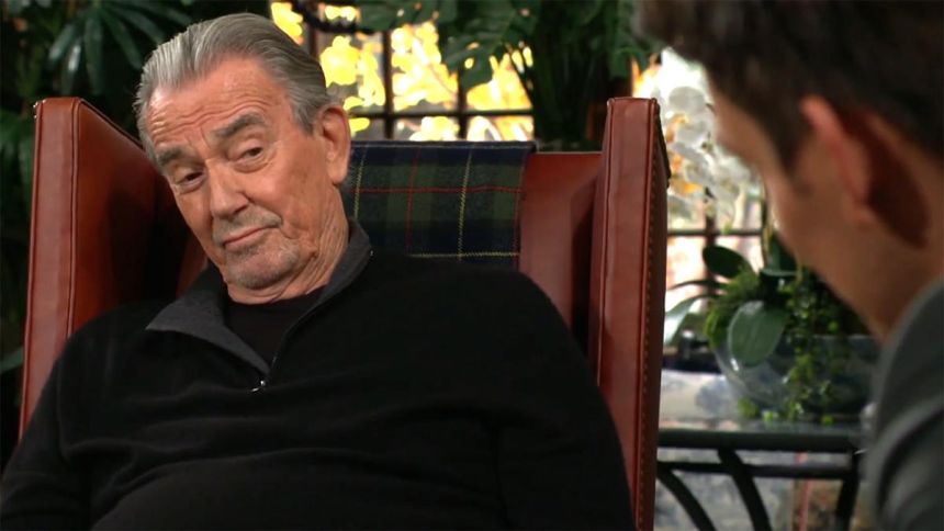 Victor (Eric Braeden) prend une longueur d'avance. Les Feux de l'Amour,
                     épisode 13250 (10 novembre 2025,
CBS)