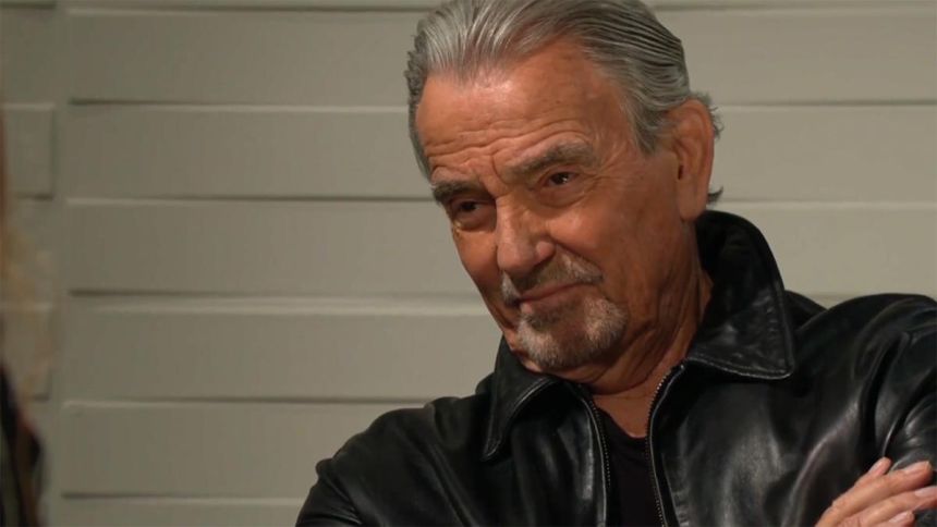 Victor (Eric Braeden) préfère se méfier de Sienna. Les Feux de l'Amour,
                     épisode 13268 (8 décembre 2025,
CBS)