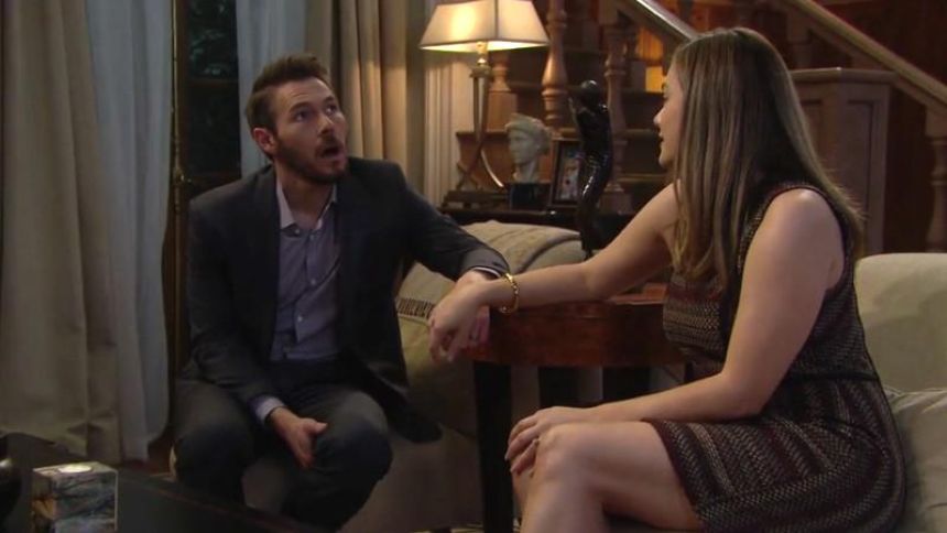 Liam (Scott Clifton) ment très mal... Amour, Gloire et Beauté/Top Models,
                     épisode 9709 (5 février 2026,
CBS)
