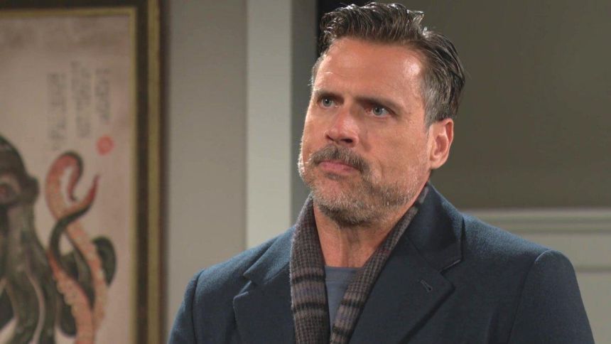 Nick (Joshua Morrow) prévient Billy que les Newman vont se battre. Les Feux de l'Amour,
                     épisode 13317 (17 février 2026,
CBS)