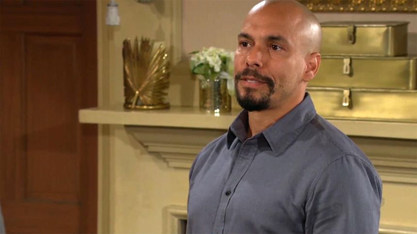 Devon (Bryton James) commence à avoir de sérieux soupçons. Les Feux de l'Amour,
                     épisode 13324 (26 février 2026,
CBS)