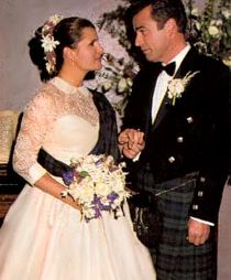 Mariage de Sheila Carter et James Warwick