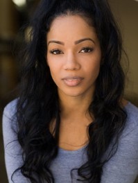 Noelle Mahasin,                                     actrice                                                                        dans Amour, Gloire et Beauté