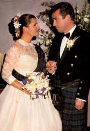 Mariage de Sheila Carter et James Warwick